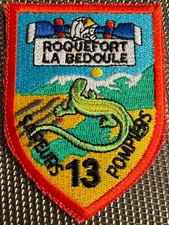 FIRE BRIGADE PATCH SDIS 13 ROQUEFORT LA BEDOULE (ECU 85)