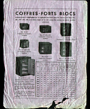 SURESNES (92) SAFES blocks "BAUCHE" Tract in 1940-1950