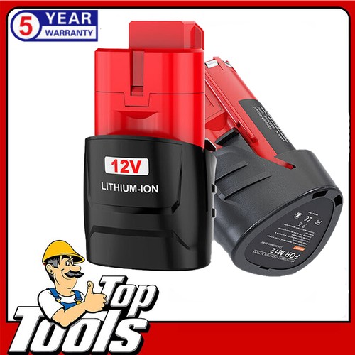 Batterie 12v pour milwaukee - 12v,