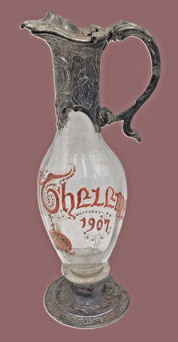 Aiguière verre émaillé - en,