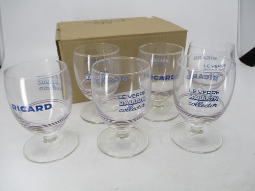 Aw067 ricard verre ballon - verre,