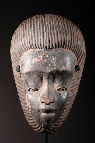Masque africain - masque, baoulé