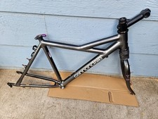 Vintage 90s Cannondale Delta V Aluminum Mountain Bike Frame 19.5" Large Headshok