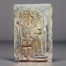 Ancien grand carrelage en