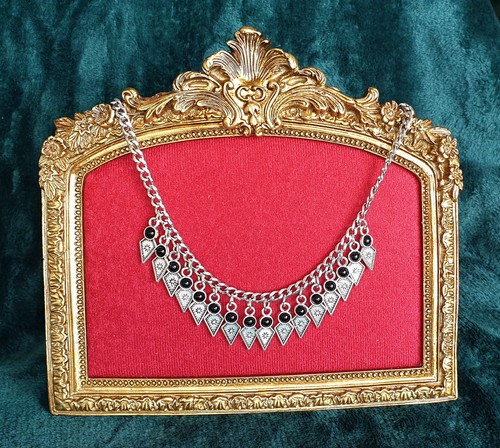 Collier fantaisie métal - collier,