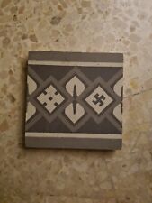 1 antique Boch Frères cement tile 14.75 cm 14.75 cm to choose from 80 decorations