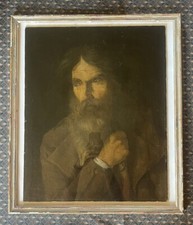 Artist to identify - Oil on canvas - Marouflée on panel - Signed - XIX