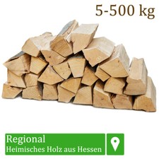 Bois de chauffage 5 - 500 kg Pour Poêle et Cheminée Bois de Hêtre 25 cm Flameup