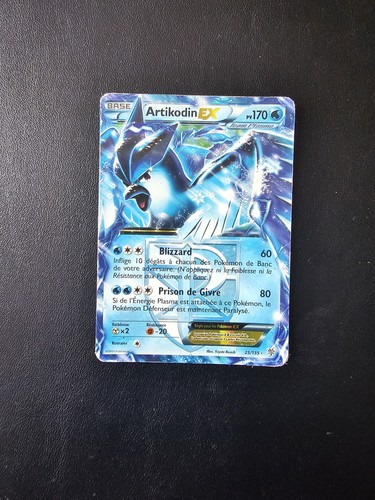 Carte pokémon artikodin - carte,