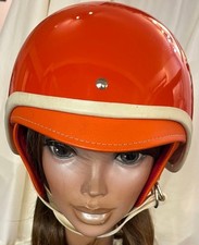 Rare casque jet SHOEI orange