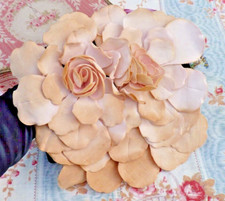 OLD VELVET & ROSES Fabric Haute Couture Style Evening Sleeve circa 1930