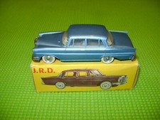 JRD 153 MERCEDES-BENZ 220 S METALLIC BLUE IN ORIGINAL BOX DINKY-CIJ ERA