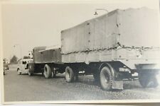 34384 Photo AK Accident De La Route Camion Avec Remorque Heurte Voiture En 1950