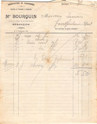1927 manufacture shoes - 1927,