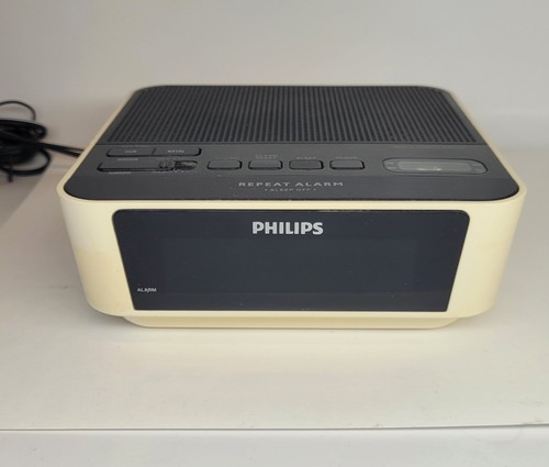 Radio réveil vintage philips - radio-réveil,