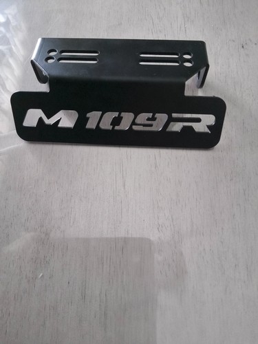 Rear license plate bracket fit - rear,
