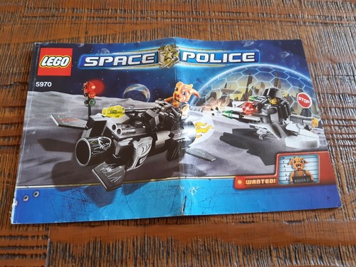 Lego space police notice - police,