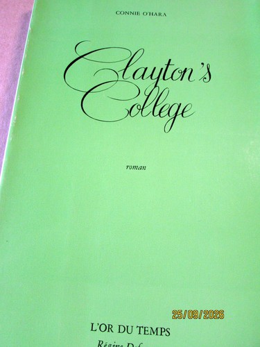 Hara clayton college - o'hara, clayton's