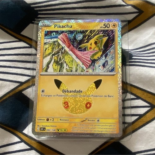 Pokémon jcc pikachu holo - pokémon,