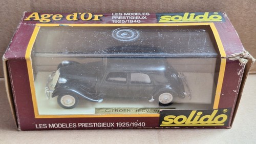 Solido citroen 15cv 1938 - solido,