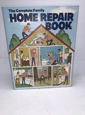 THE COMPLETE FAMILY HOME REPAIR BOOK-How-to-do-it Book-Ex 1972 Spiral-Bound HC!