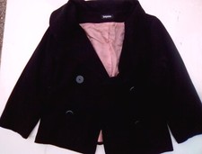 Superbe veste tailleur Sinequanone S 36 noire rose mesures