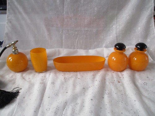 Ensemble toilette verre - de,