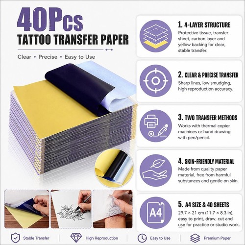 Papier transfert tatouage - papier,