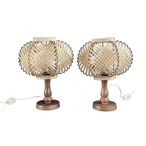 Paire lampes vintage - de,