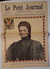 C1 Petit Journal MORT DE SISSI