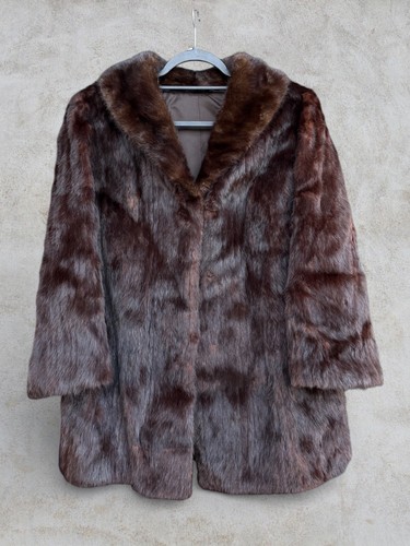 Manteau vraie fourrure - manteau,