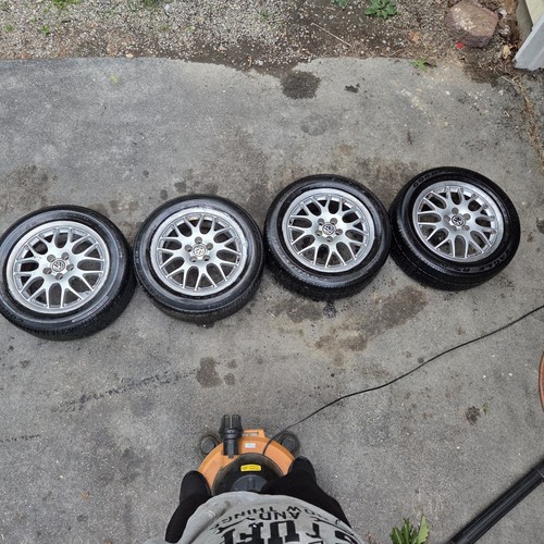 Bbs rx2 wheels set 5x100 - bbs, 4