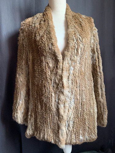 Manteau véritable fourrure - véritable,