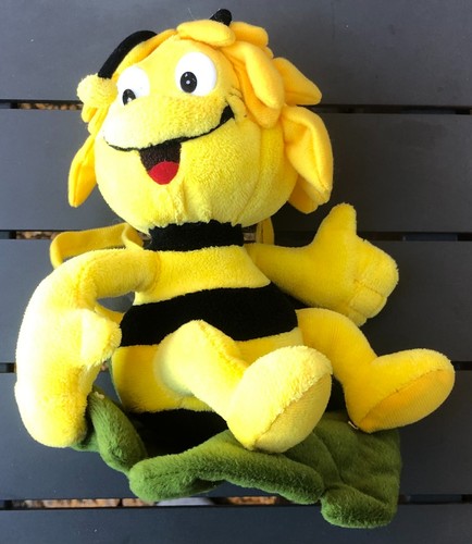 Peluche maya abeille - maya, l'abeille