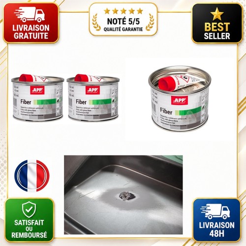 Mastic carrosserie fibre - mastic,