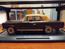 Mercedes 280 SE Cabriolet  marron 1969  1/18 Norev