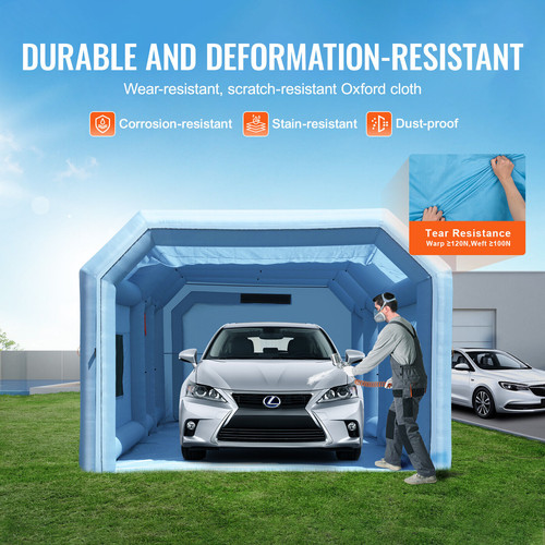 Cabine peinture gonflable - de,