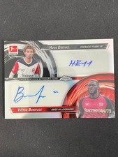 Hugo Ekitike/Victor Boniface 2024-25 Topps Chrome Bundesliga Dual Auto 44/75