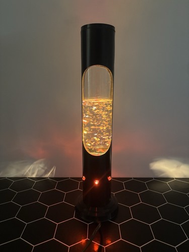 Lampe lave paillettes - à, et