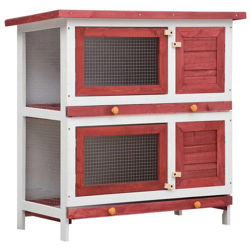Clapier cage extérieur 4 - clapier,
