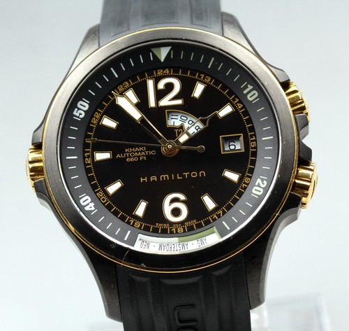 Hamilton khaki black gmt - khaki,