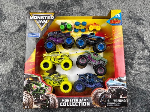 Monster jam collection pack - collection, 9-pack