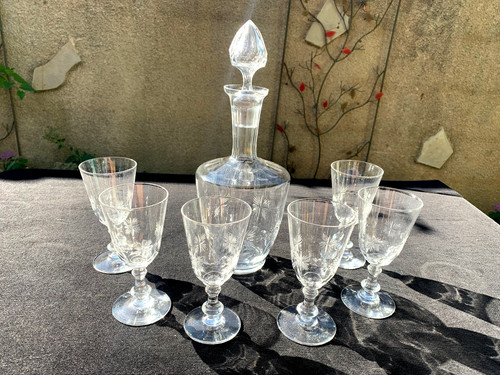 Ancien service verres à - service, 6