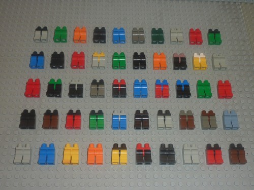 Lot lego 50x - lot, jambes