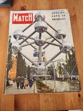 Paris Match Hors-série 1958 – Spécial Expo 58 Bruxelles – Atomium – Vintage