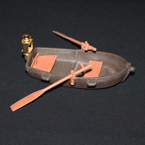Playmobil barque bateau - barque,