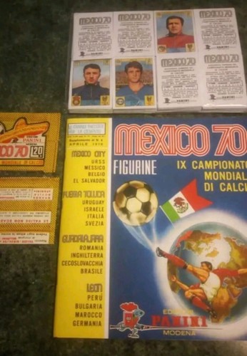Mexico panini empty album - empty, +