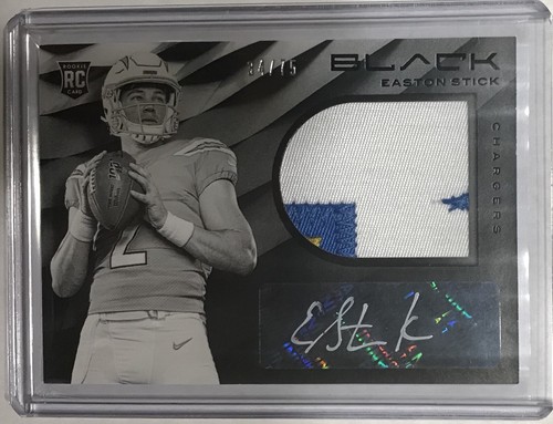 2019 panini black easton stick - black,