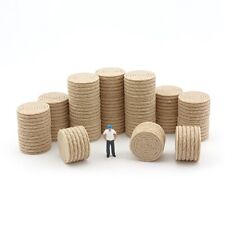 HO Lot 20 Bottes Ballots Paille Foin, 1/87 H0 Décor Maquette Agricole Vaches