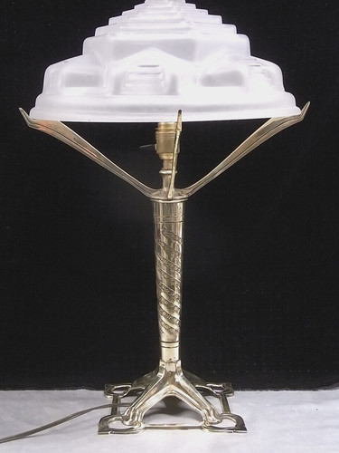 Ancienne grande lampe - grande,